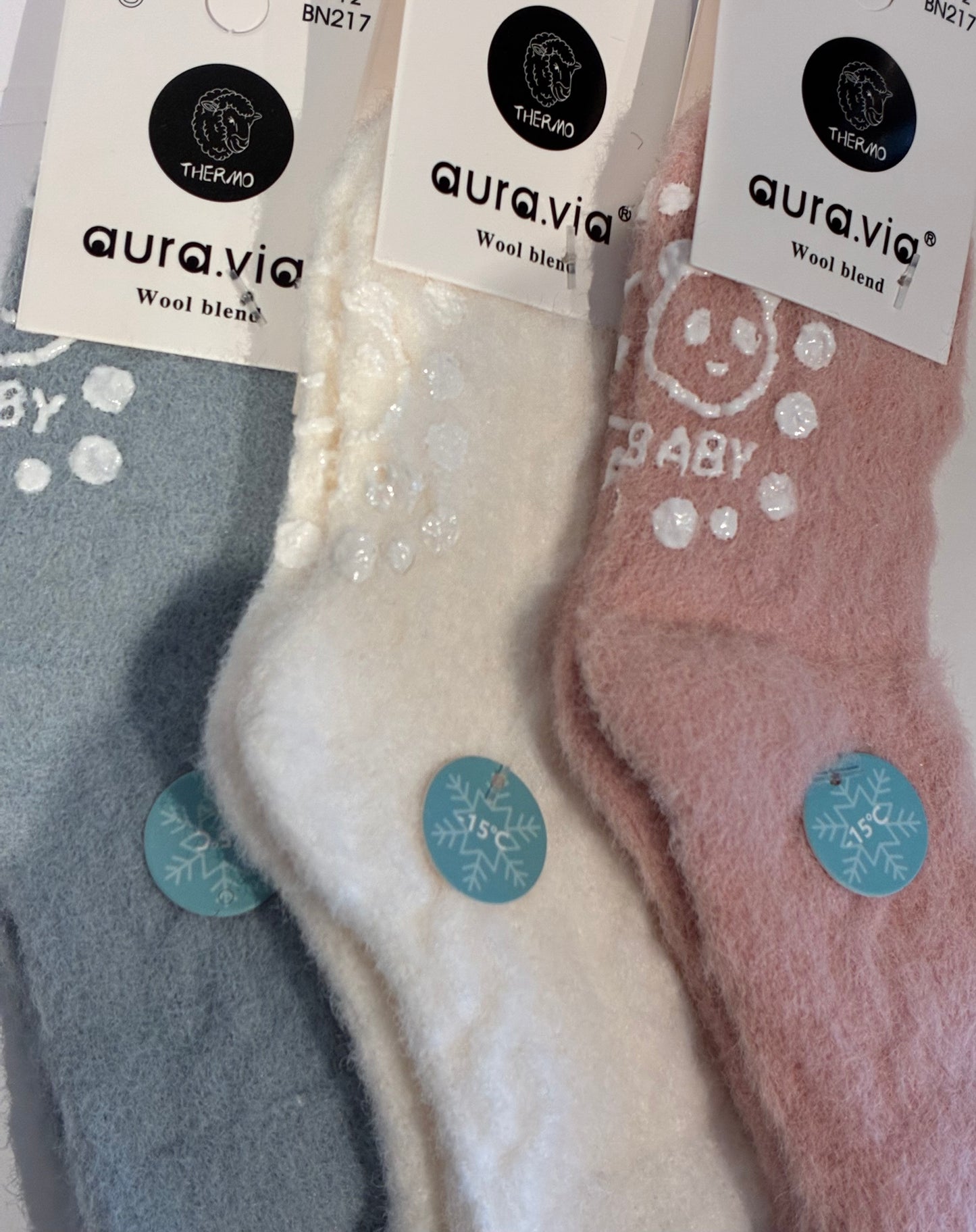 Barna alpaca sokkar 0-24 mán.