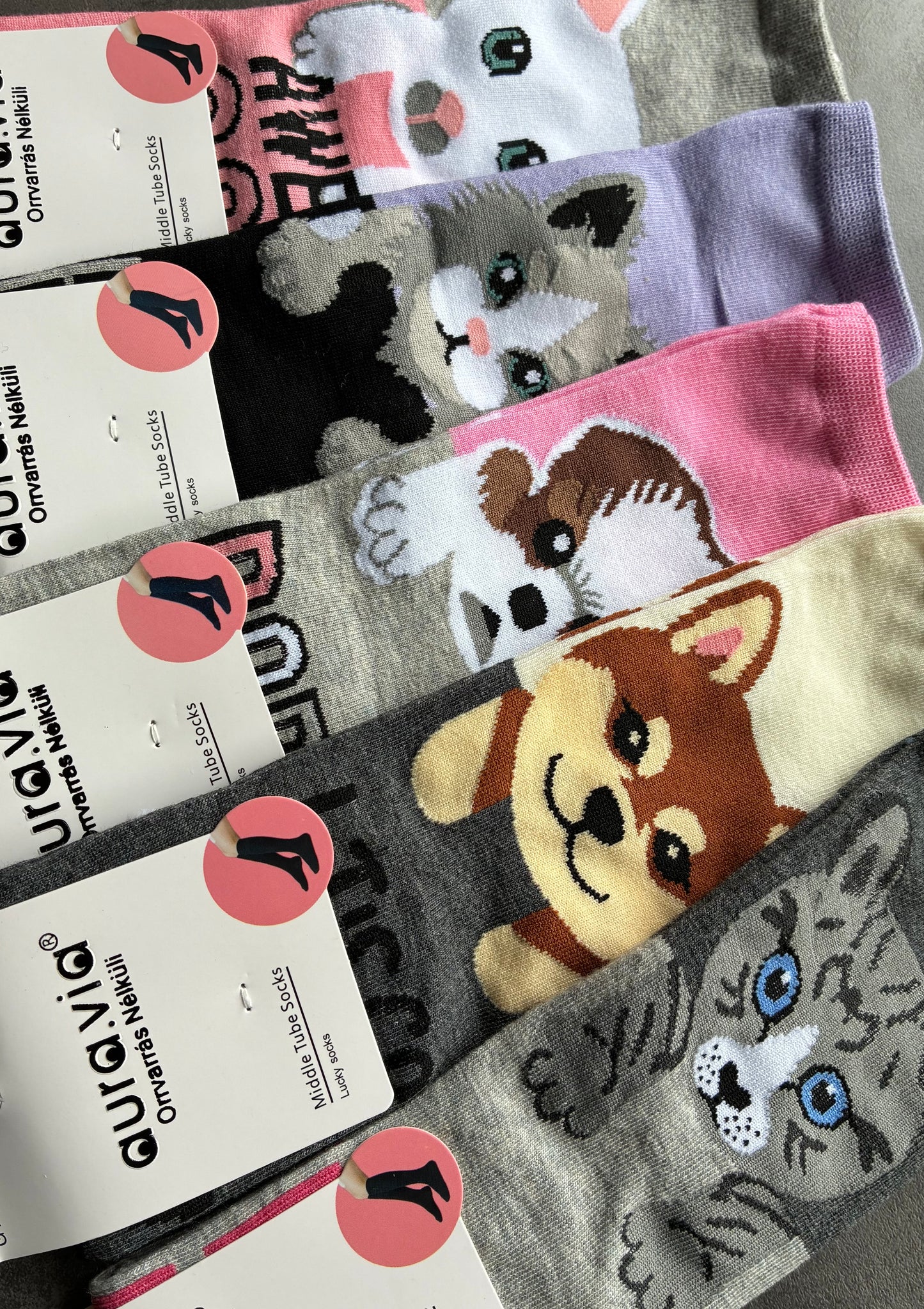 Barna hnésokkar dýramyndir st 24-35.