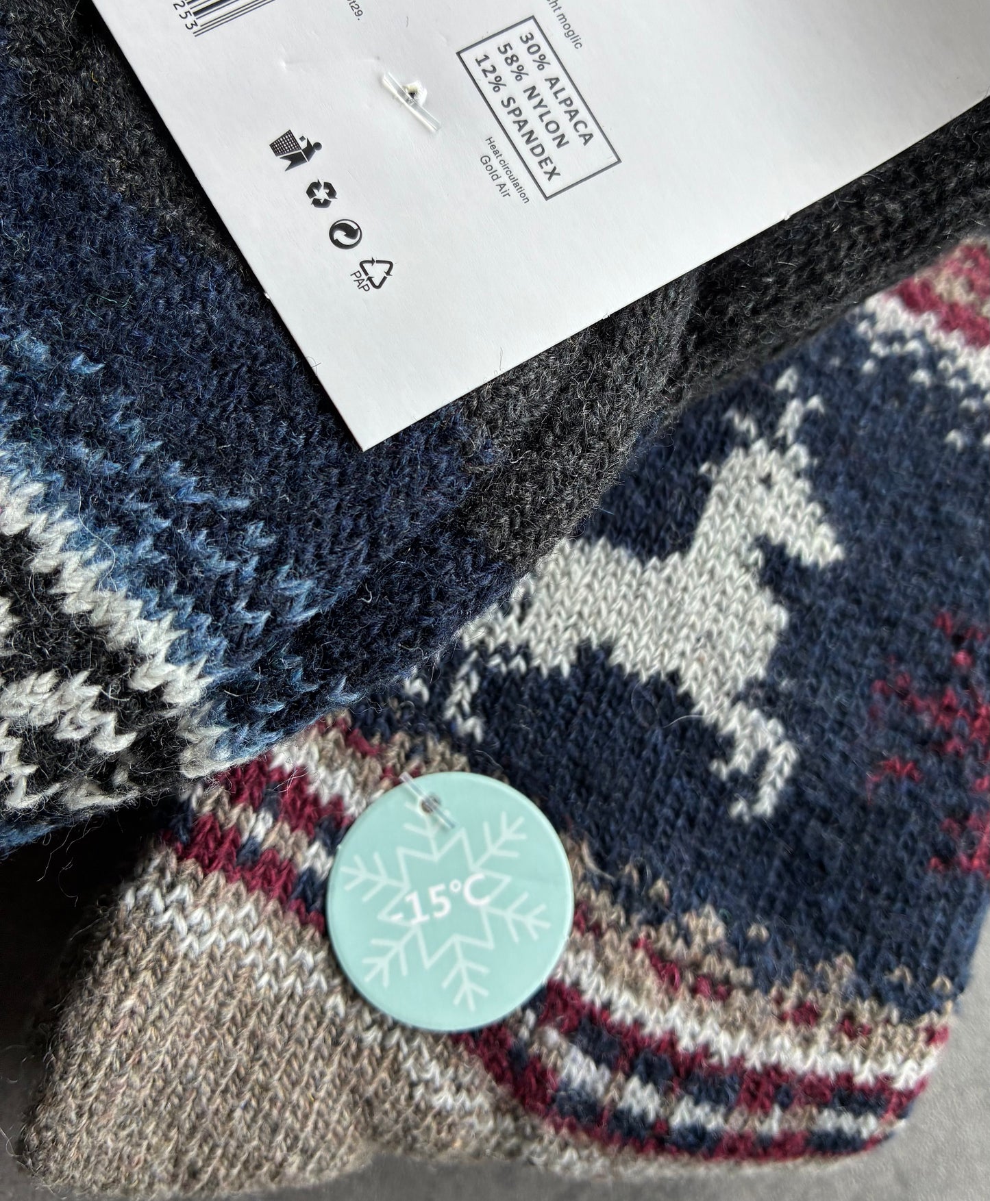 Herrasokkar ull & 30% alpaca