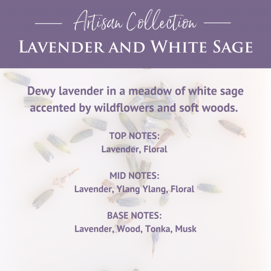 Ilmvax Kubbar Lavender & White Sage 3400s