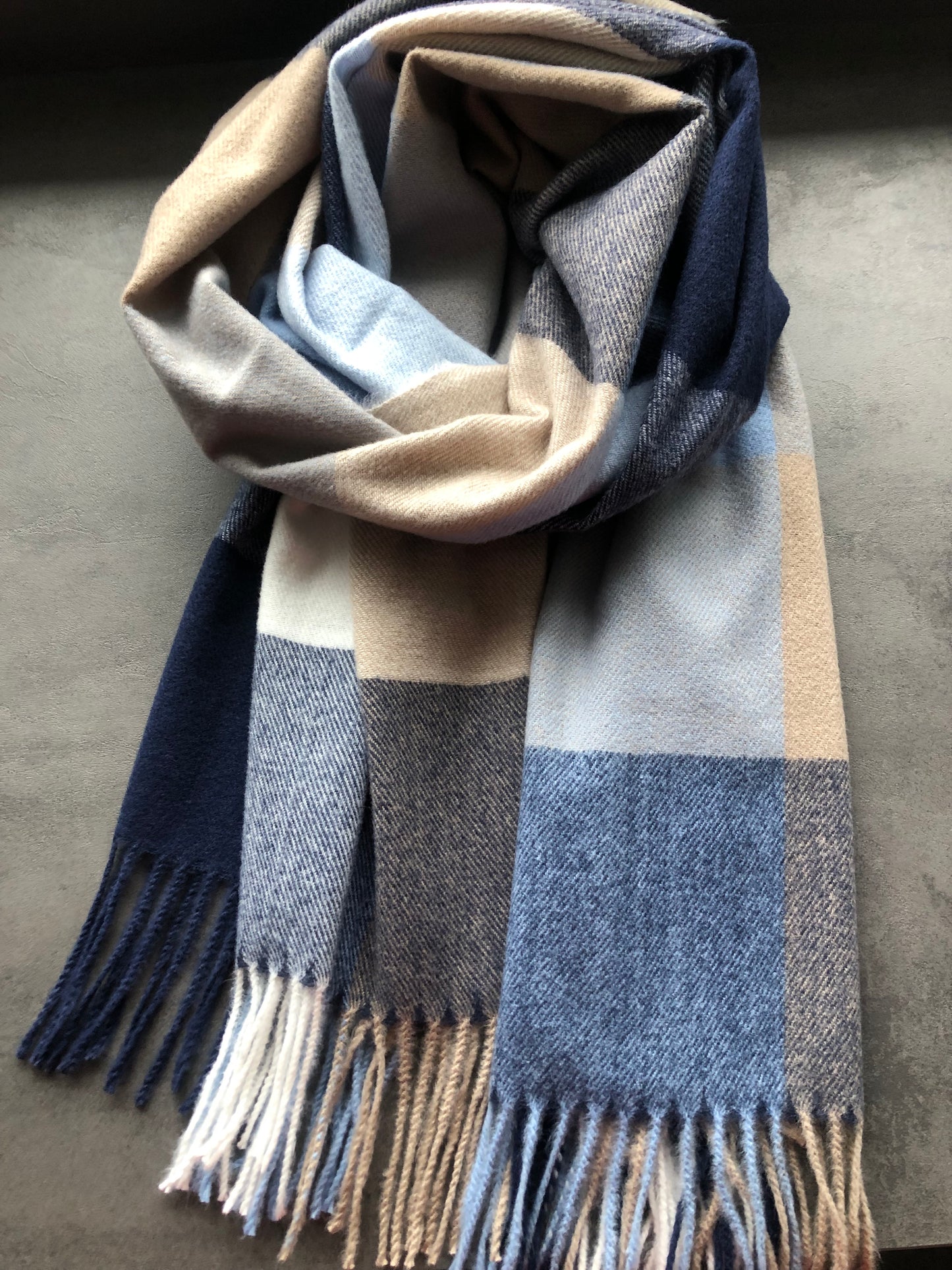 Trefill 70X180 Chasmere/cotton. 3 litir