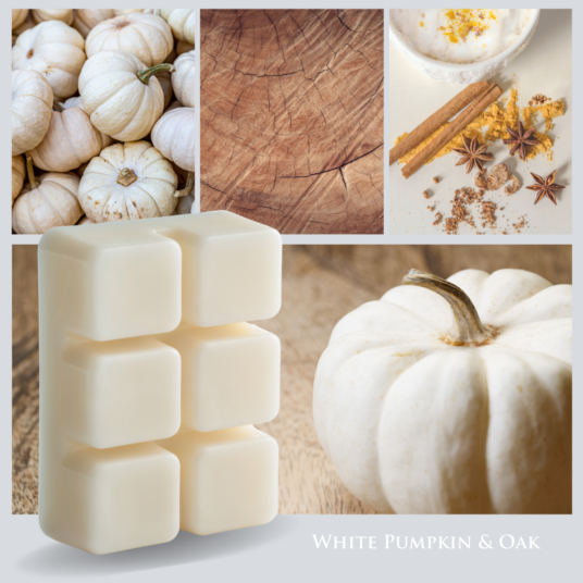 Ilmvax Kubbar White Pumpkin & Oak 7974s