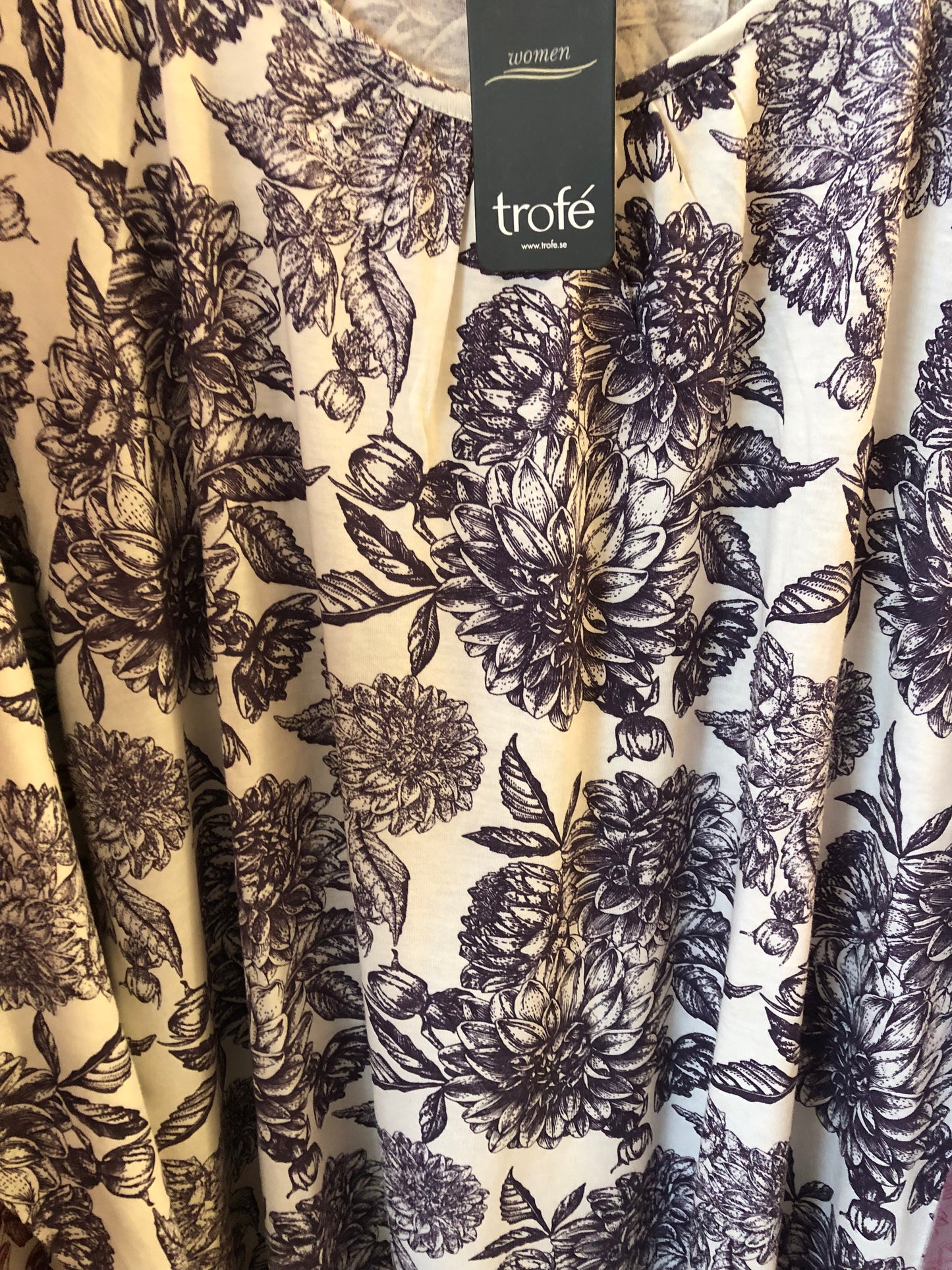 Náttkjóll Trofé langerma