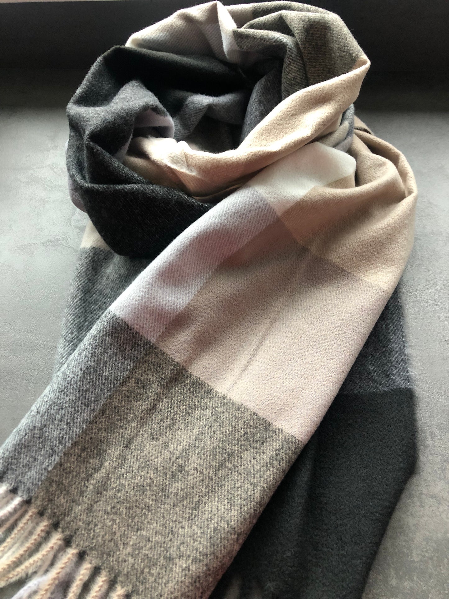 Trefill 70X180 Chasmere/cotton. 3 litir