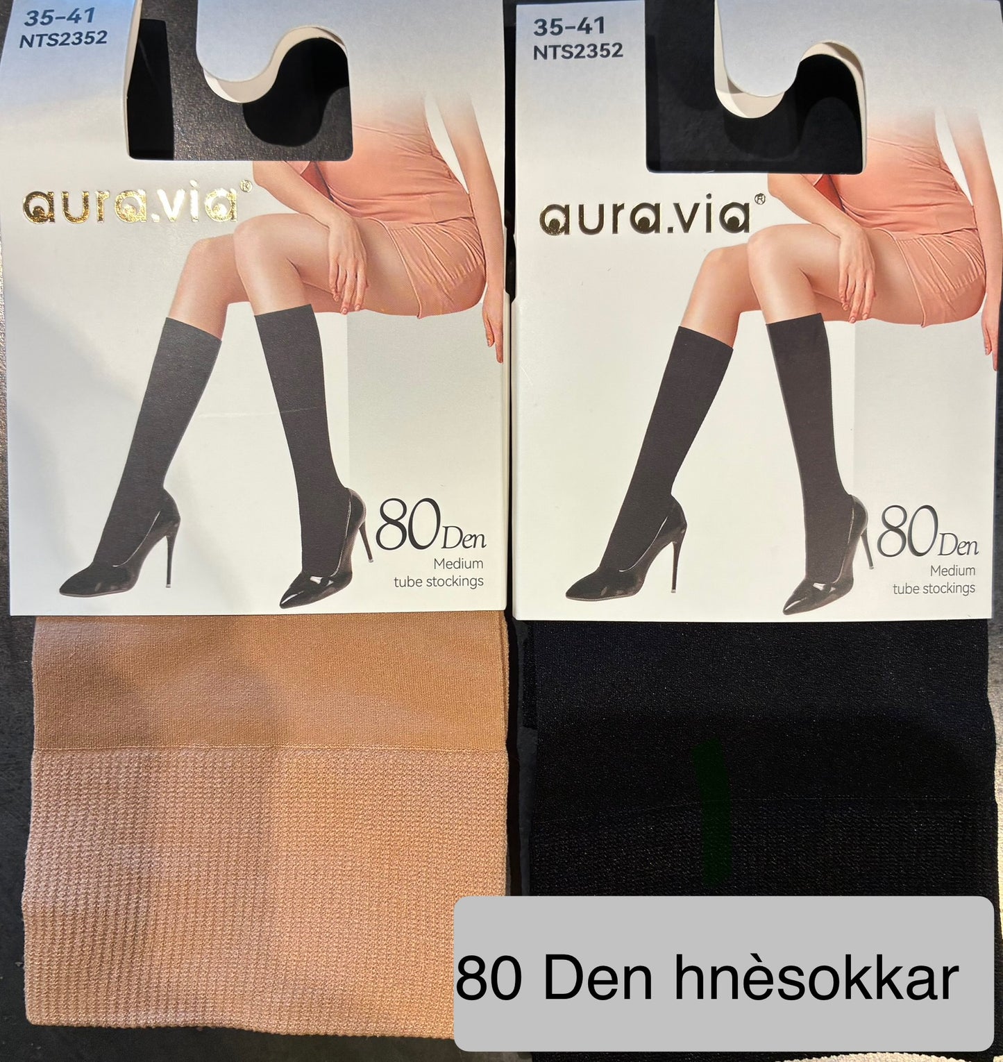 80den hnésokkar One size.