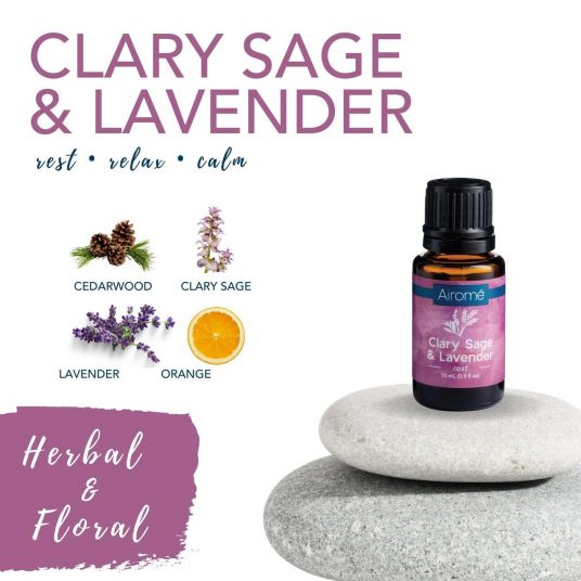 Ilmolía Clary Sage & Lavender 15 ml.