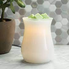 Lampi & vaxhitari Moonstone hvítur