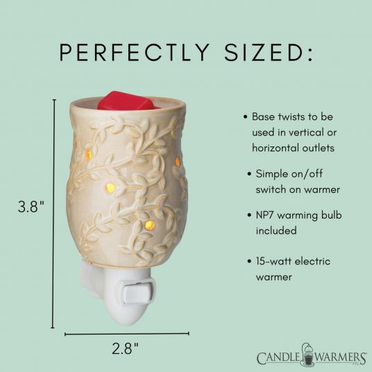 Vegglampi fyrir ilmvax. Chai