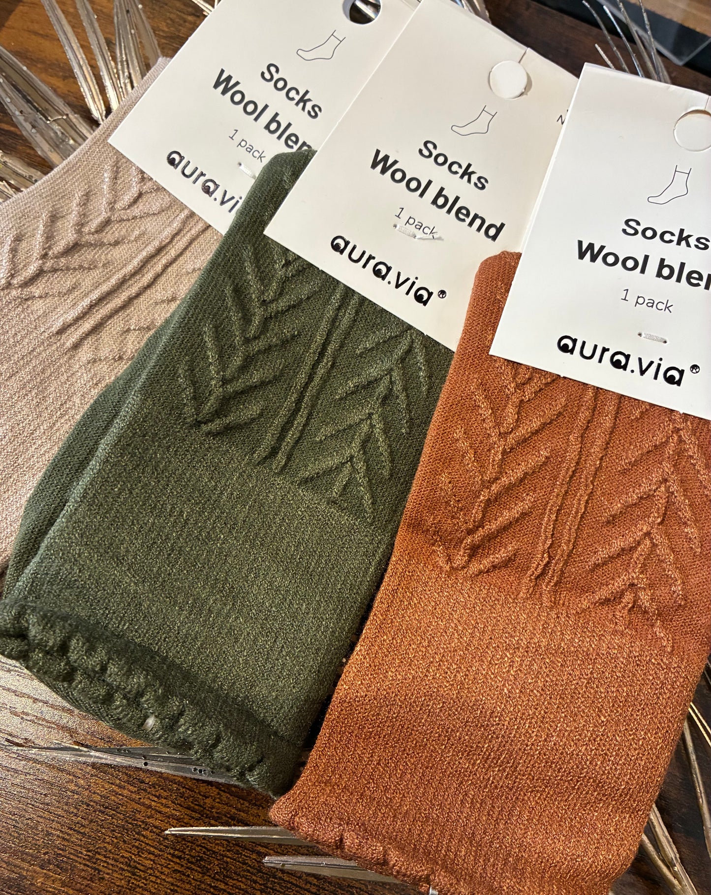 Dömusokkar wool blend st. 35-41