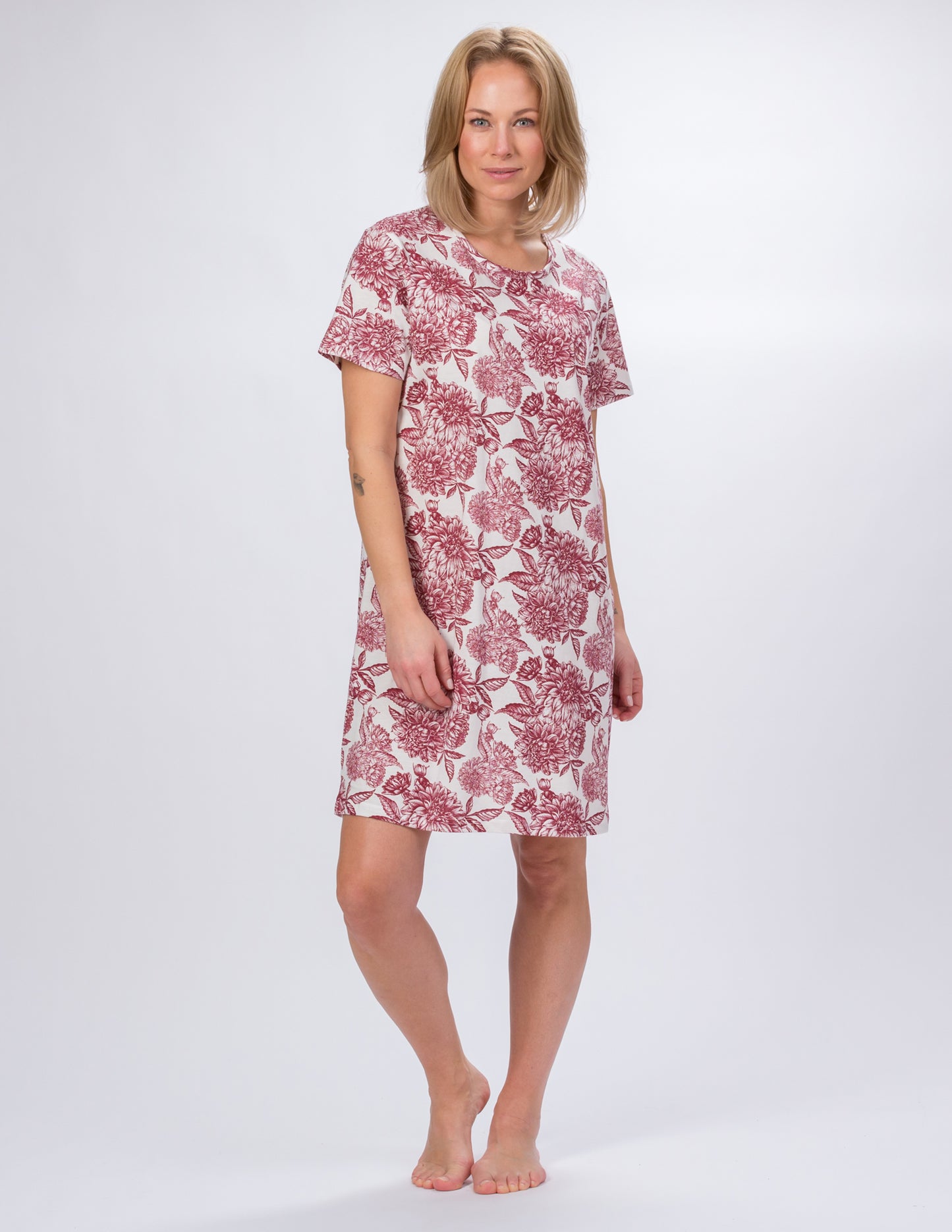 Náttkjóll Trofé úr 100% Bómull