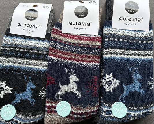 Herrasokkar ull & 30% alpaca