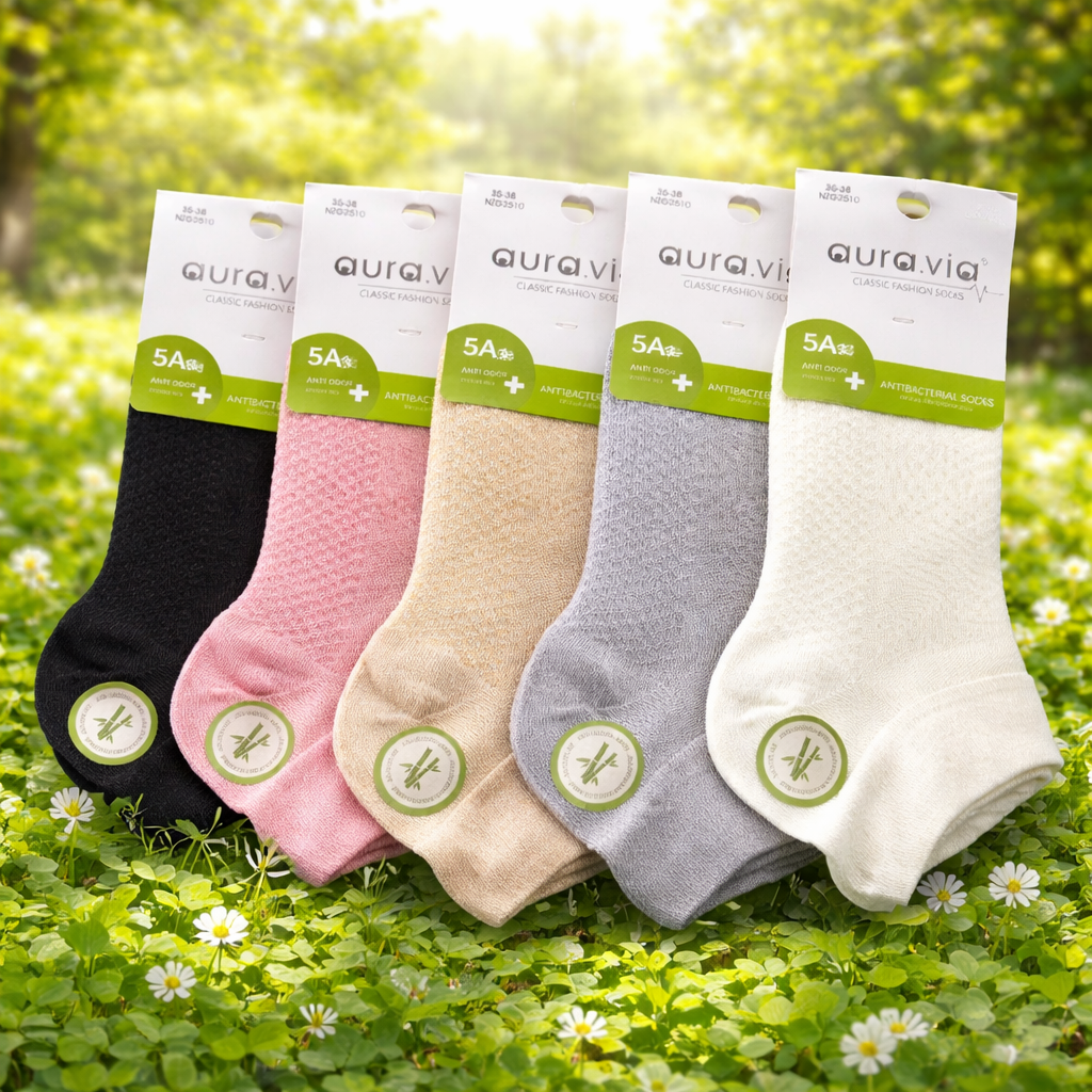 Dömu ökklasokkar anti odor 35-41
