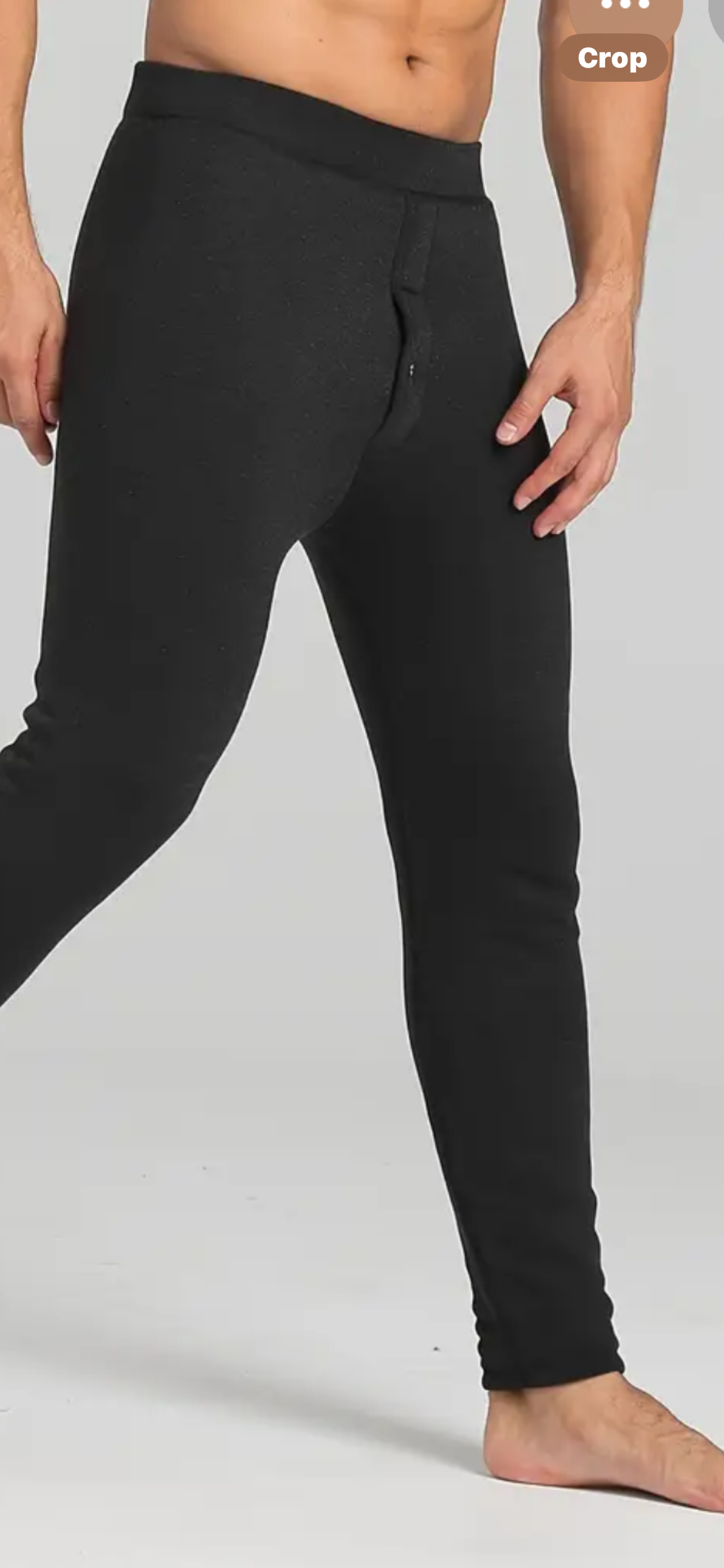 Thermo buxur burstuð bómull M-3XL