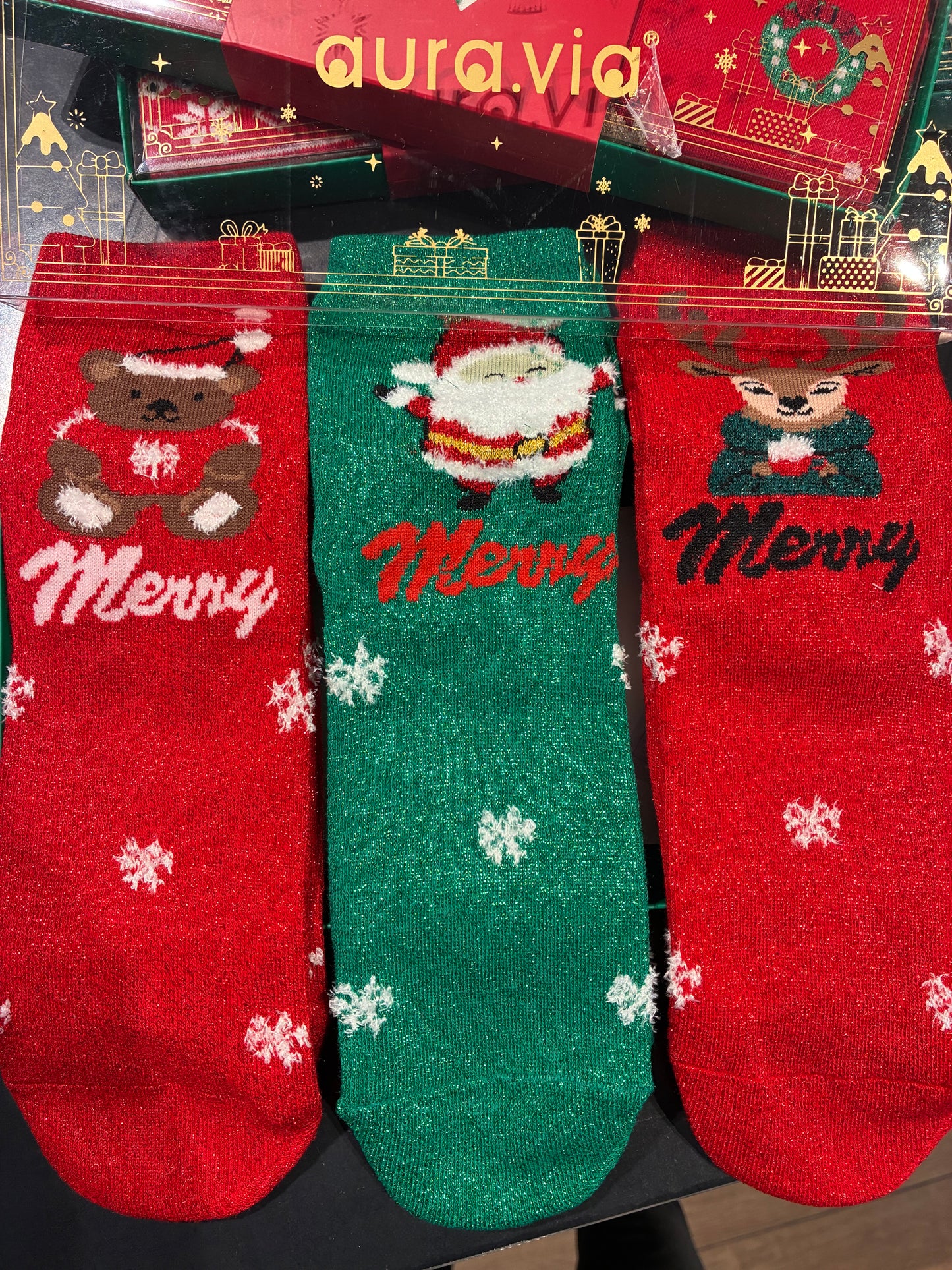 Gjafapakki 3pack dömu Jóla