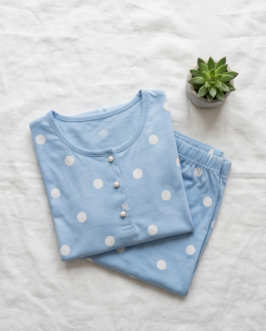 Náttföt stutterma S-XL