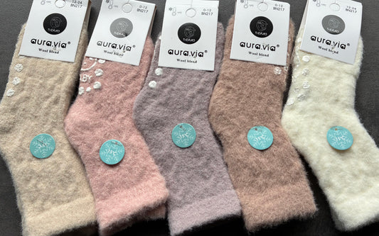 Barna alpaca sokkar 0-24 mán.