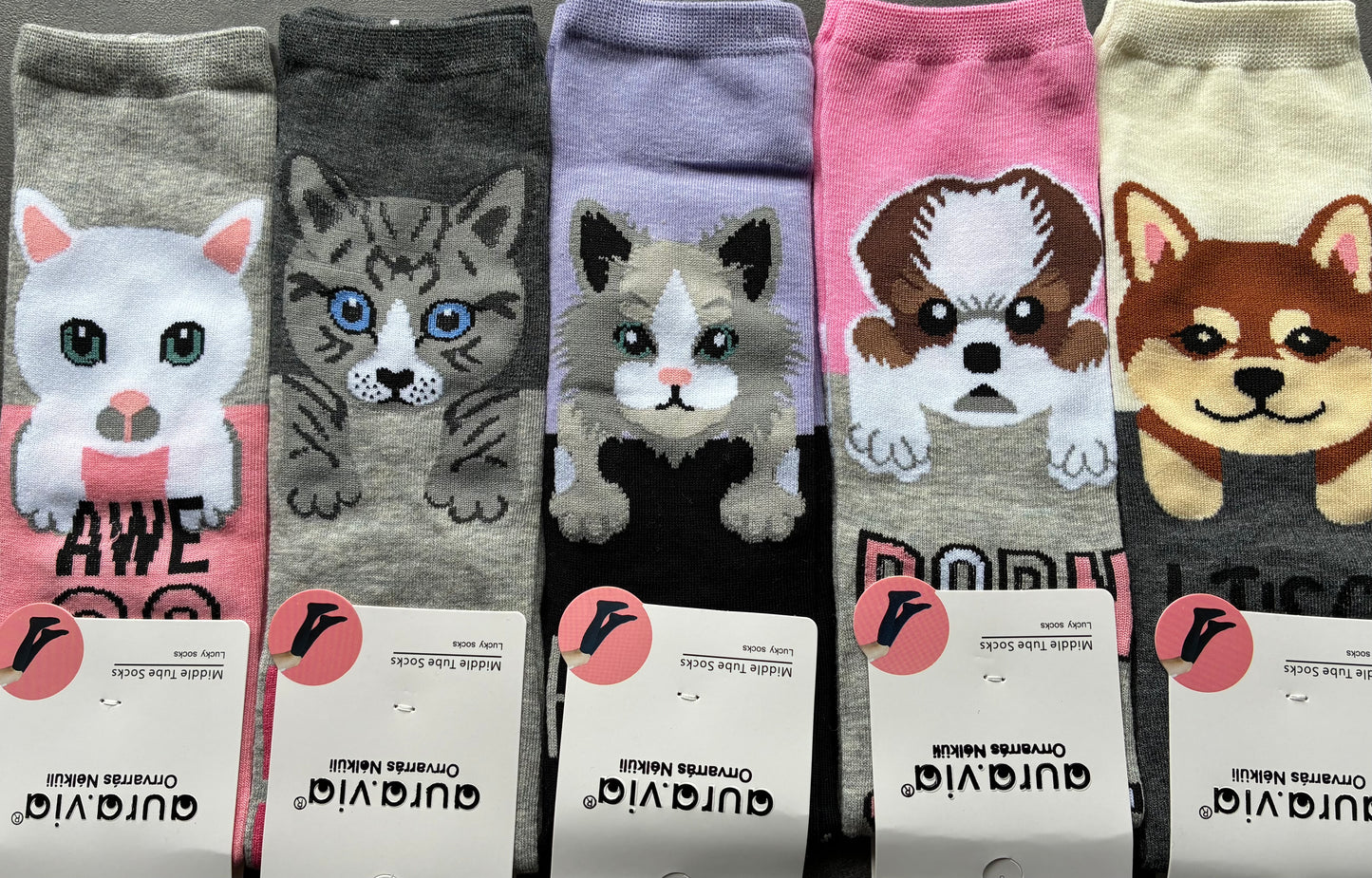 Barna hnésokkar dýramyndir st 24-35.