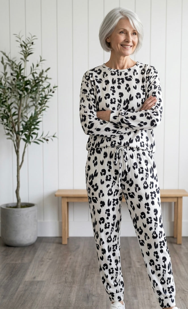 Náttföt langerma 3 litir. S-XXL.