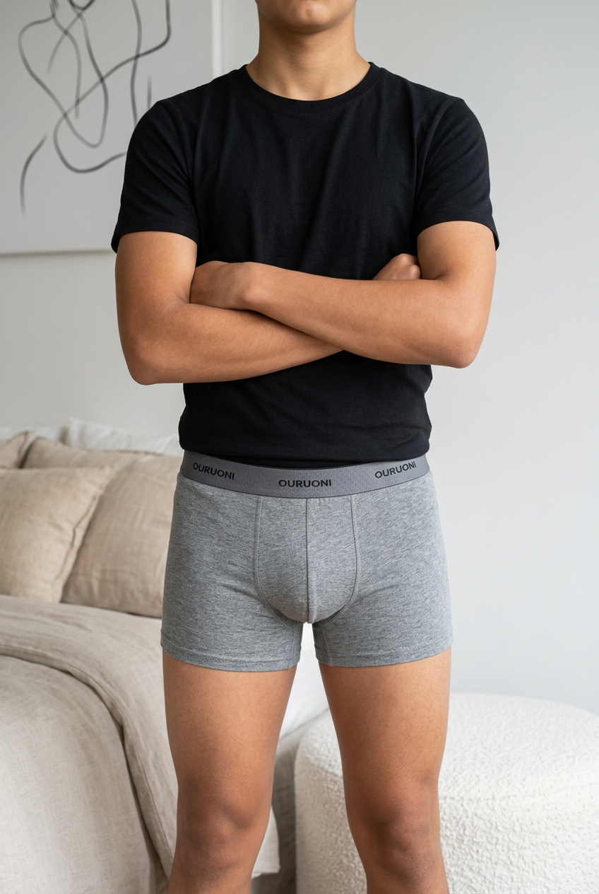Herra boxer 95% bómull. 5 litir