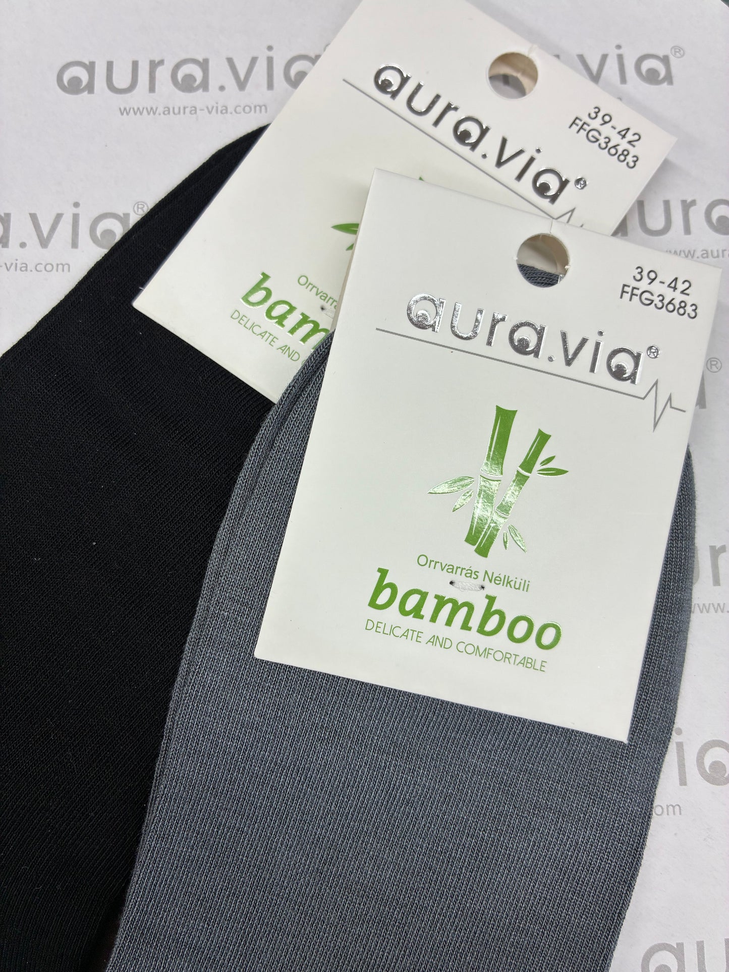 Bambus herrasokkar með lausu stroffi 39/42 & 43/46. NÝTT