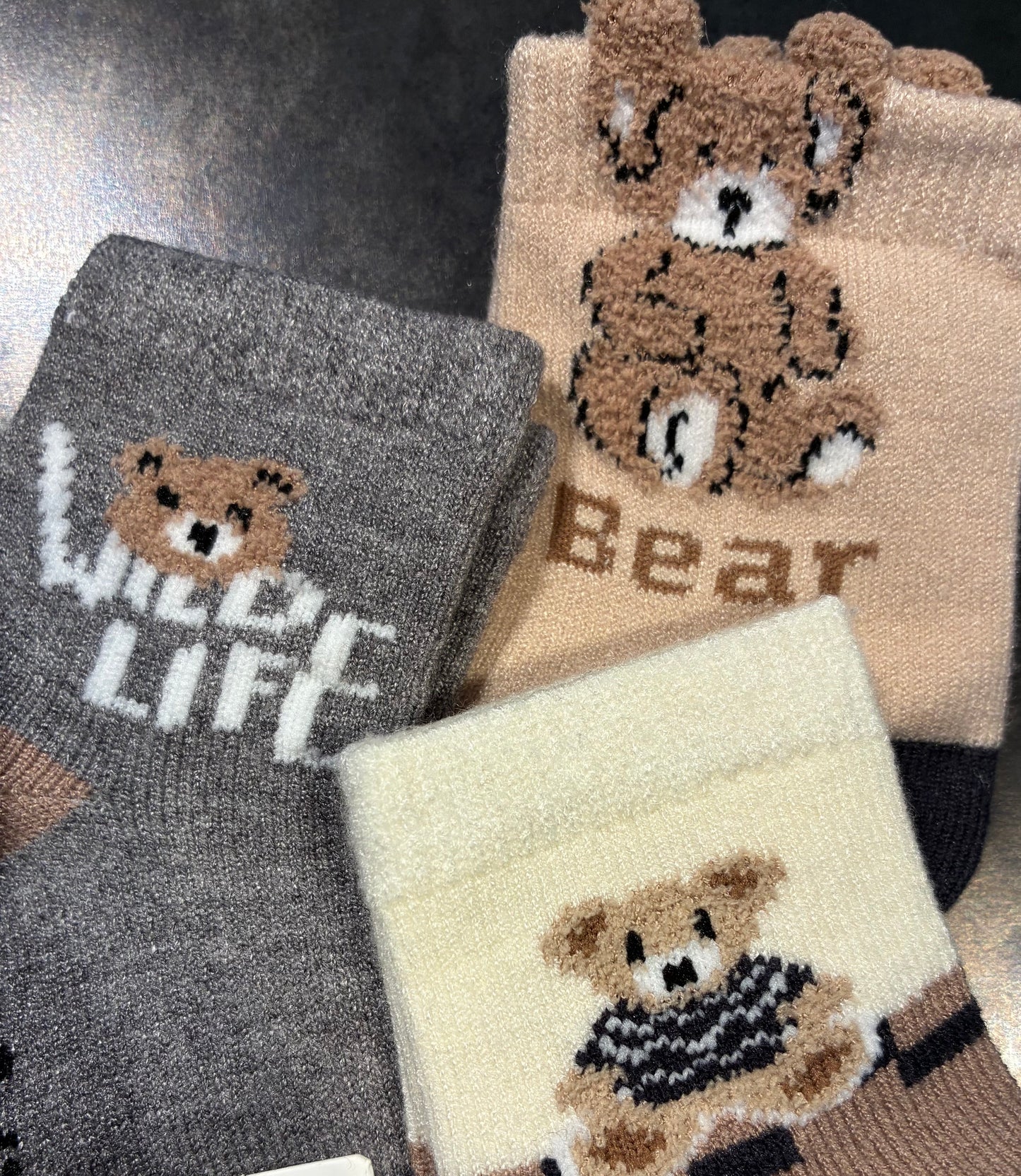 Alpaca barnasokkar 0-12m-12-24m.