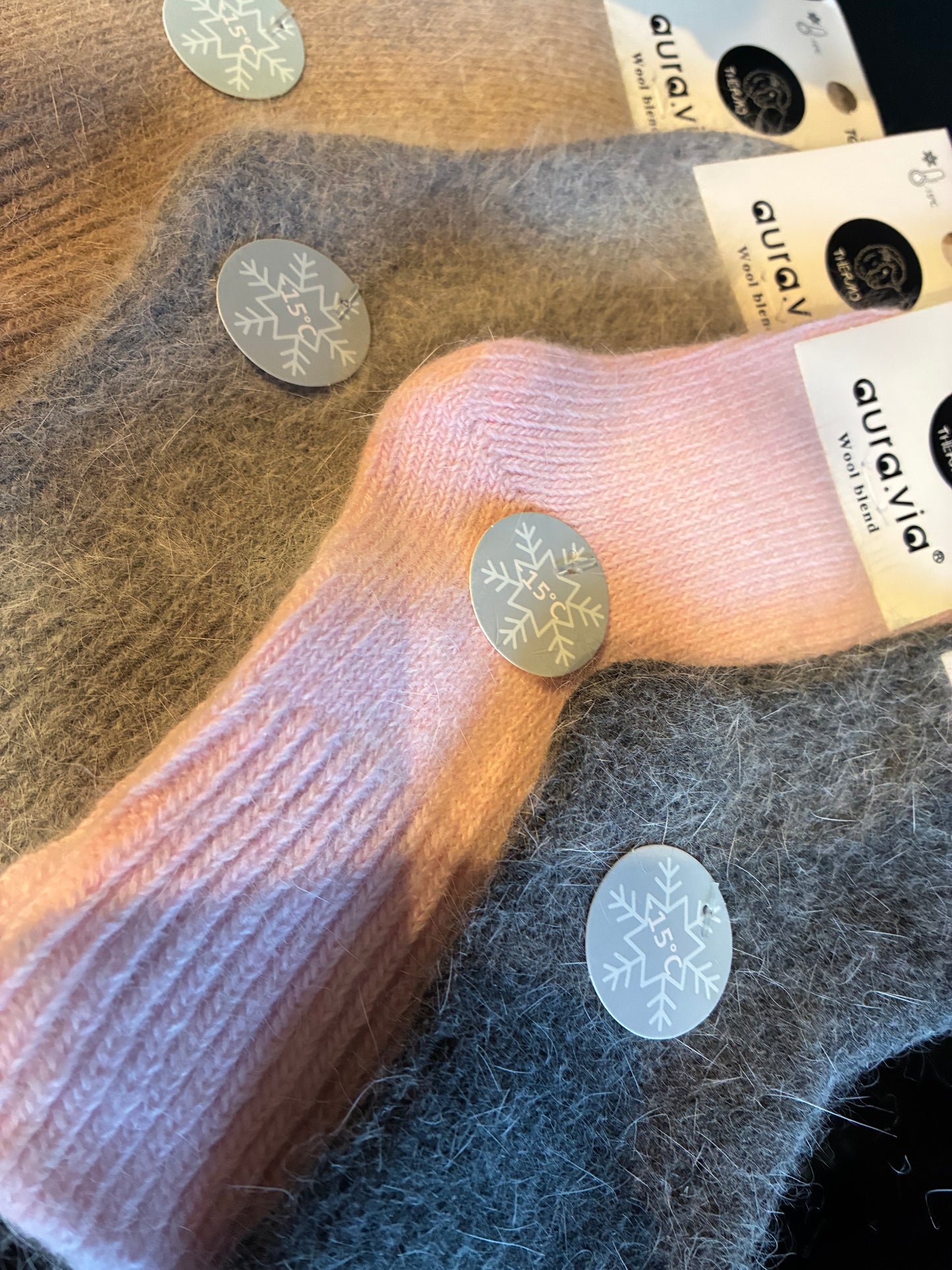 Barnasokkar wool alpaca 24-35