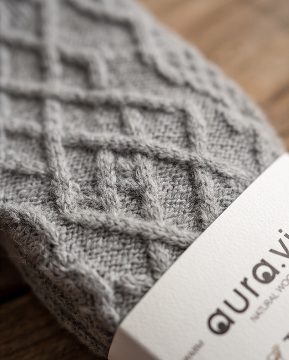 Dömusokkar 50% wool. 5 litir